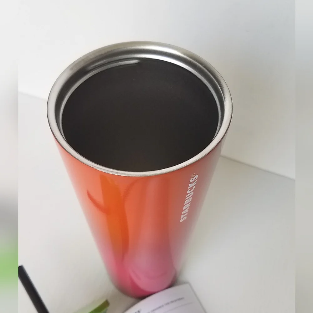 Starbucks Stainless Steel 24 oz. Ombre Tumbler Holiday Season Limited Edition